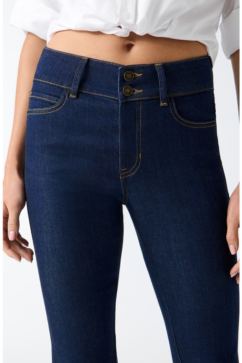 Lily Denim Capris, Alternate, color, RINSED WASH