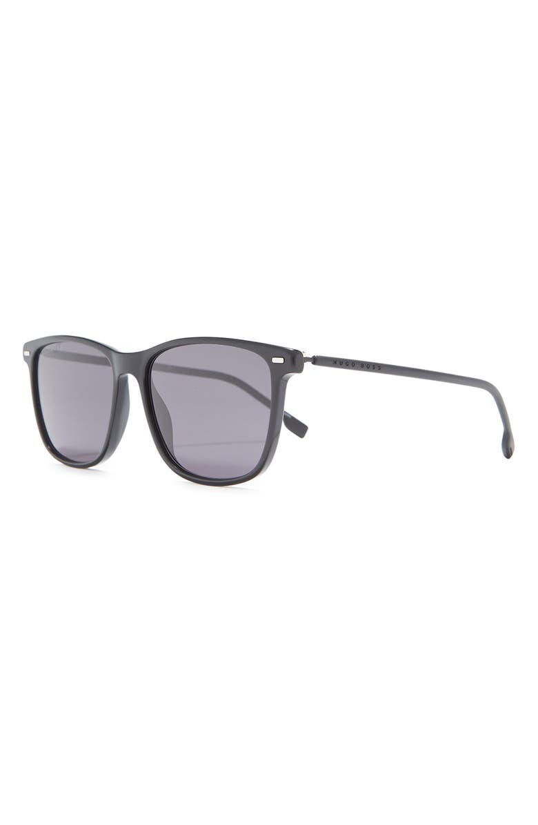 BOSS Hugo Boss 56mm Square Sunglasses, Alternate, color,