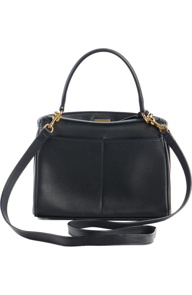 Balenciaga Mini Rodeo Leather Sling Pouchette, Alternate, color, Black