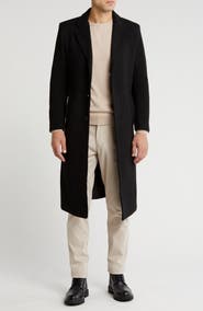 Braveman Three Button Knee Length Coat