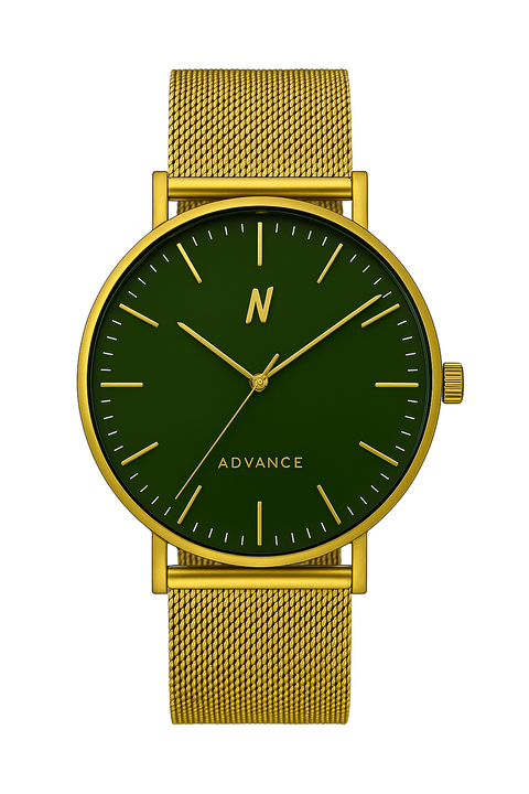 Advance Envy Mesh Strap Watch, 40MM