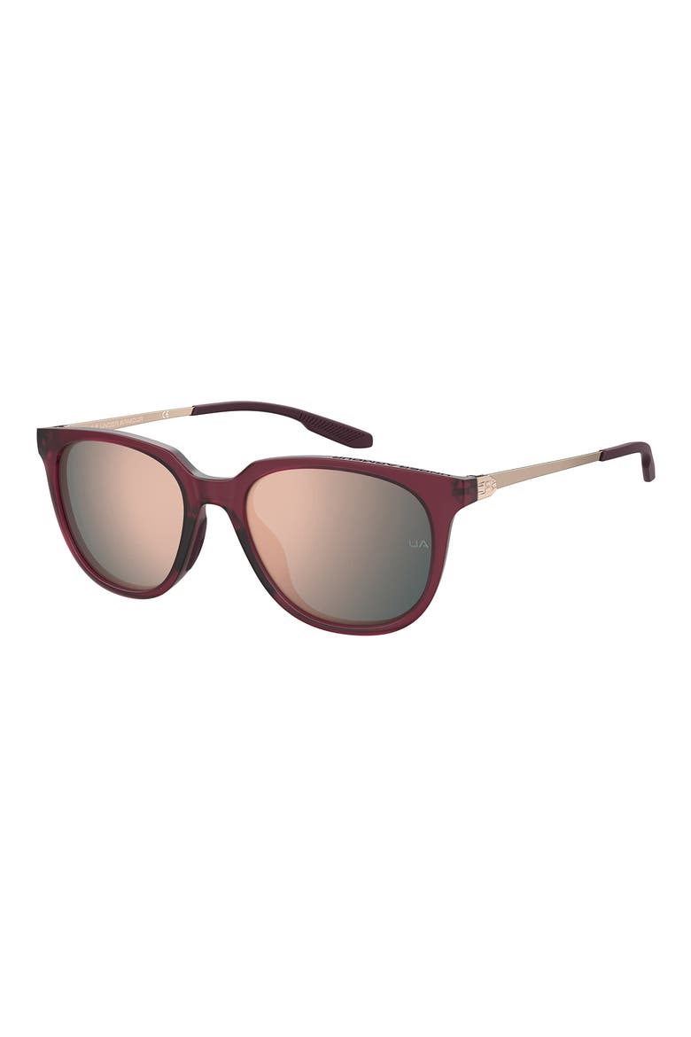 Circuit 54mm Gradient Polarized Rectangular Sunglasses, Alternate, color, 0IMM-0J