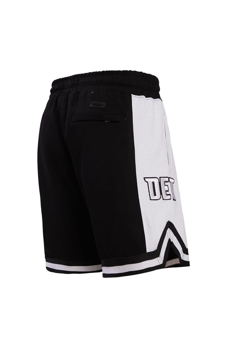 PRO STANDARD Men's Pro Standard Black Detroit Pistons 2023/24 City Edition DK Shorts, Alternate, color, 