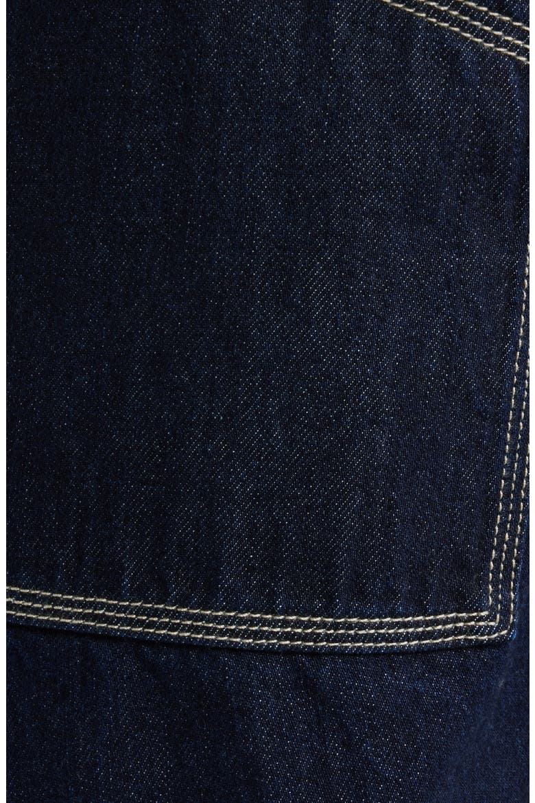 Cargo Balloon Jeans, Alternate, color, DARK BLUE