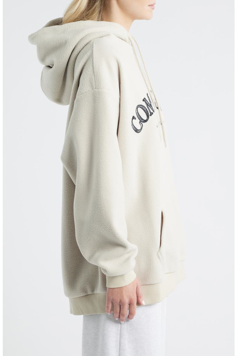 Relaxed Compassion Embroidered Hoodie, Alternate, color, GREY