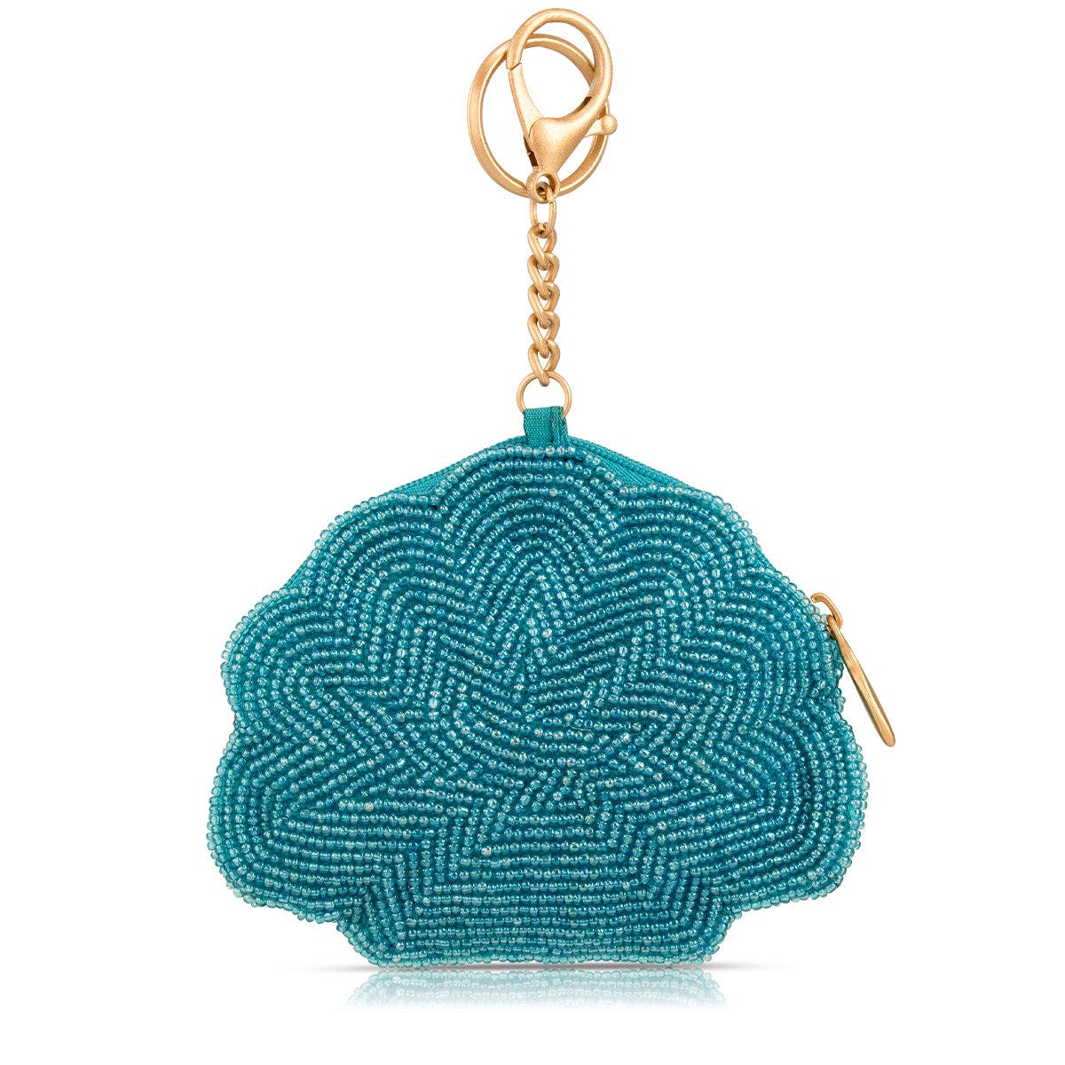 Mary Frances Accessories Blue Cove Coin Purse, Alternate, color, Blue