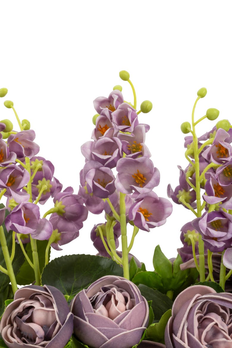 Marcella RealTouch Mixed Floral Arrangement, Alternate, color, Purple