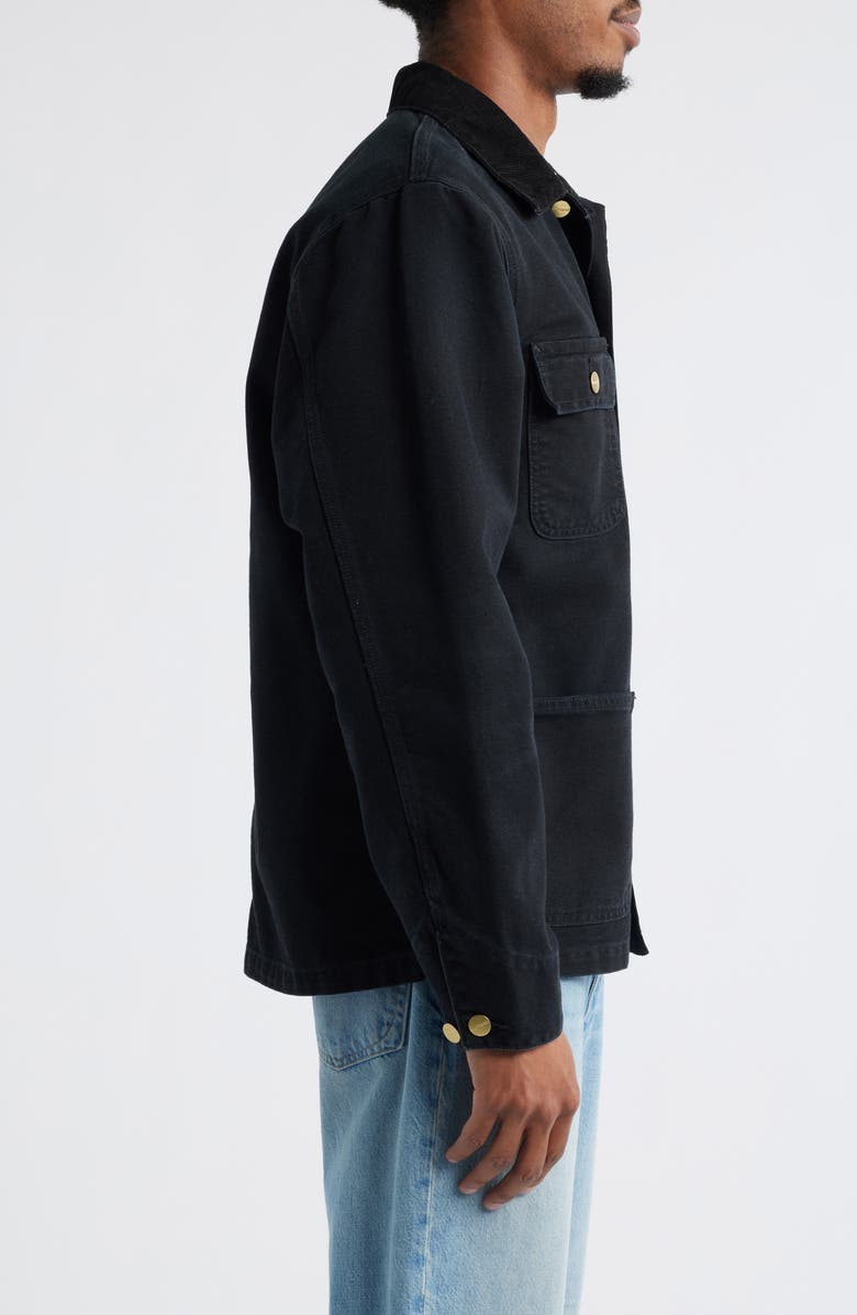 Carhartt Work In Progress Michigan Organic Cotton Canvas Coat, Alternate, color, 
