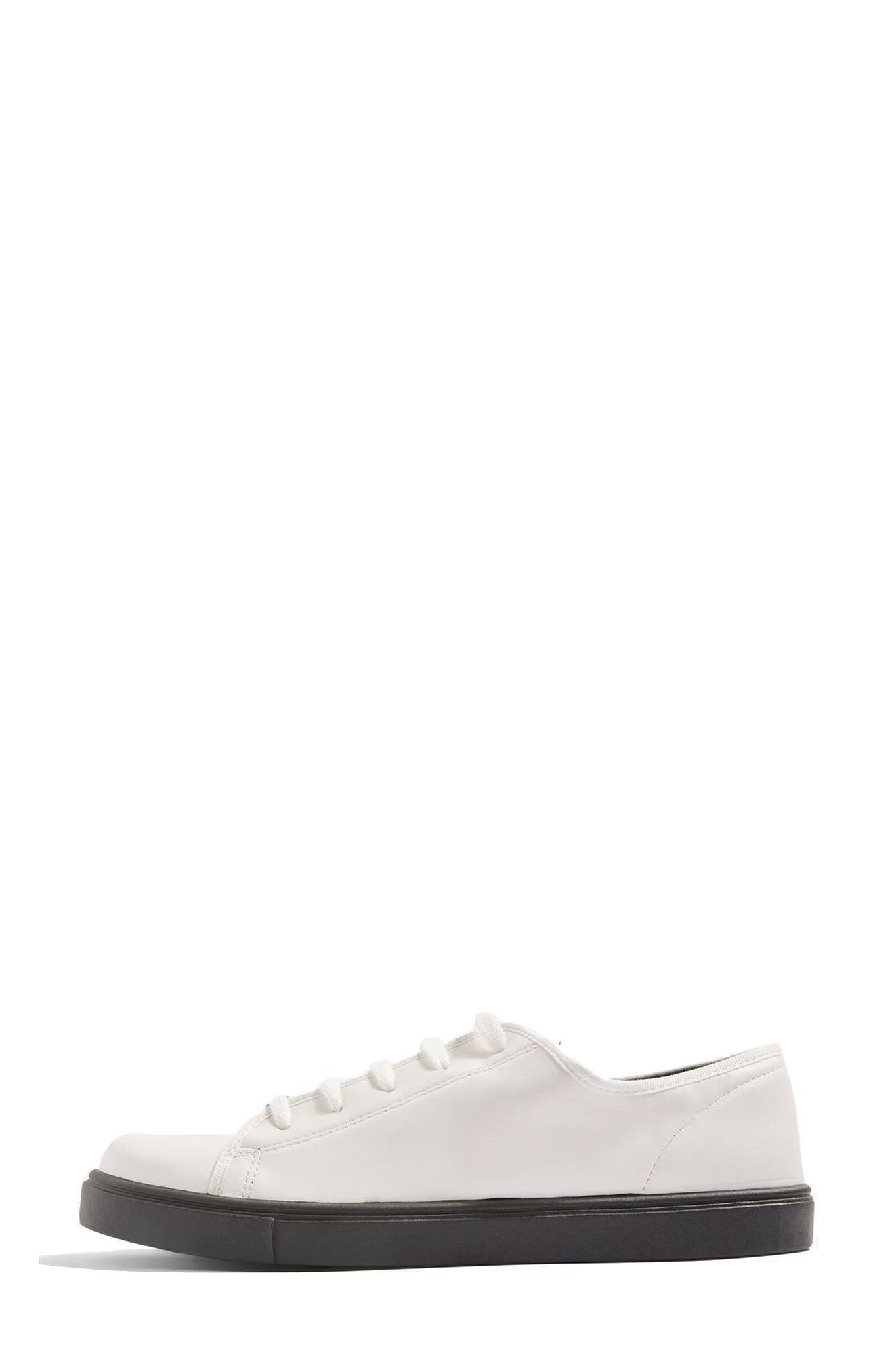 Topshop Crush Waterproof Contrast Sole Sneaker, Alternate, color, 
