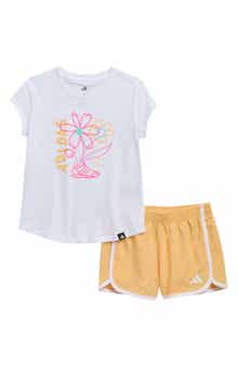 adidas Kids' Logo T-Shirt & Shorts Set