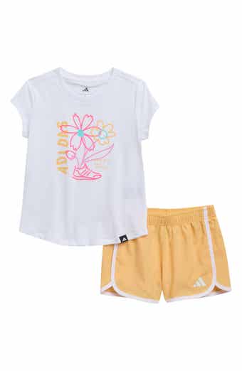 adidas Kids' Logo T-Shirt & Shorts Set