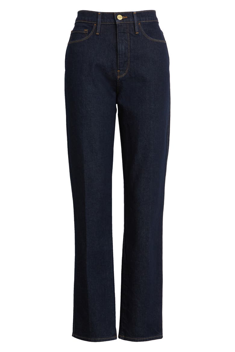 Le Sylvie High Waist Slender Straight Leg Jeans, Alternate, color, THALIA
