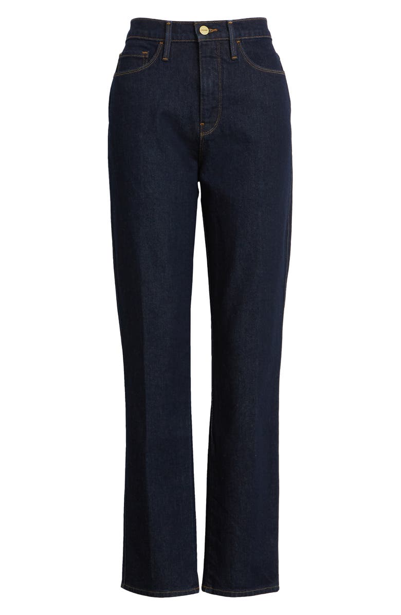 FRAME Le Sylvie High Waist Slender Straight Leg Jeans, Alternate, color,