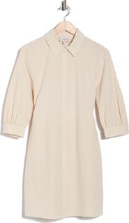 Cinq à Sept Seersucker Cotton Shirtdress