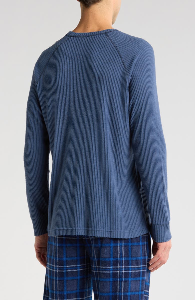 Majestic International Raglan Sleeve Pajama T-Shirt, Alternate, color, Blue