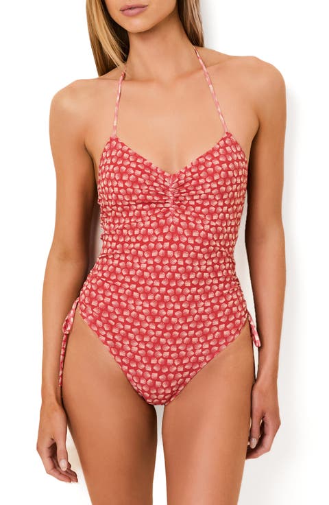 Adina Ruched Side One-Piece Swimsuit