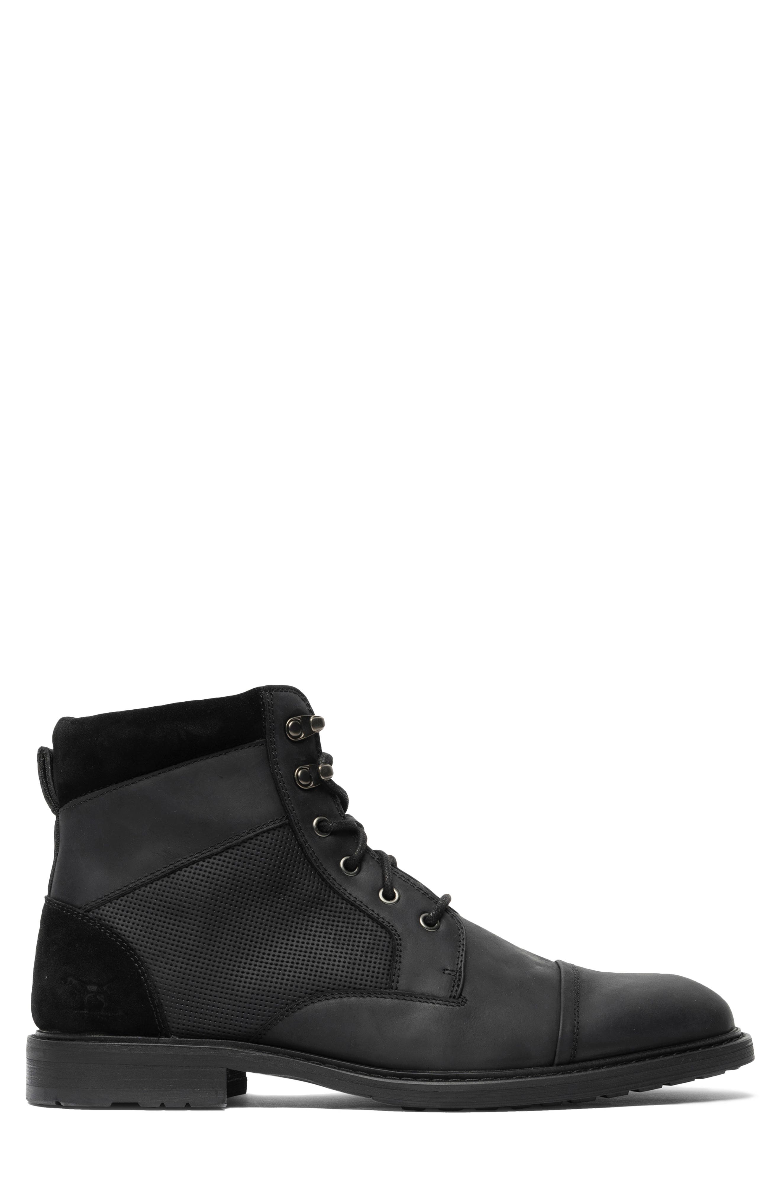 Rodd & Gunn Durham Combat Boot, Alternate, color, Onyx