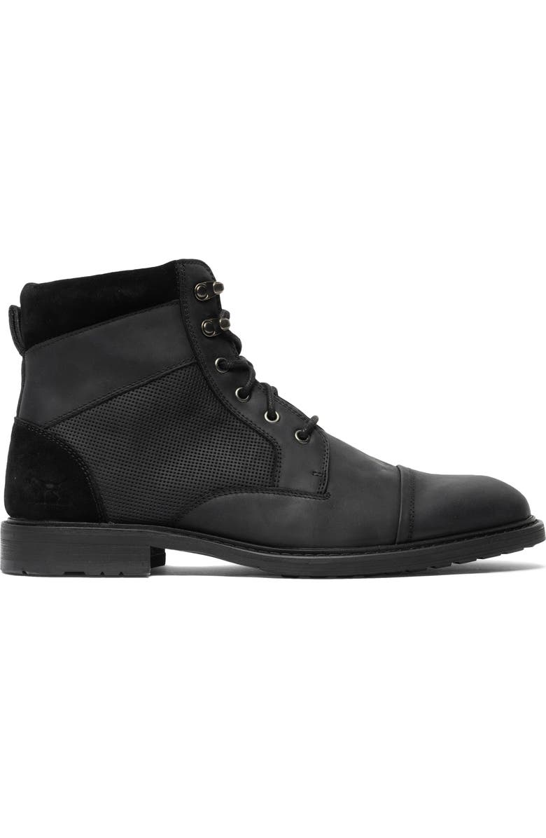 Rodd & Gunn Durham Combat Boot, Alternate, color, Onyx