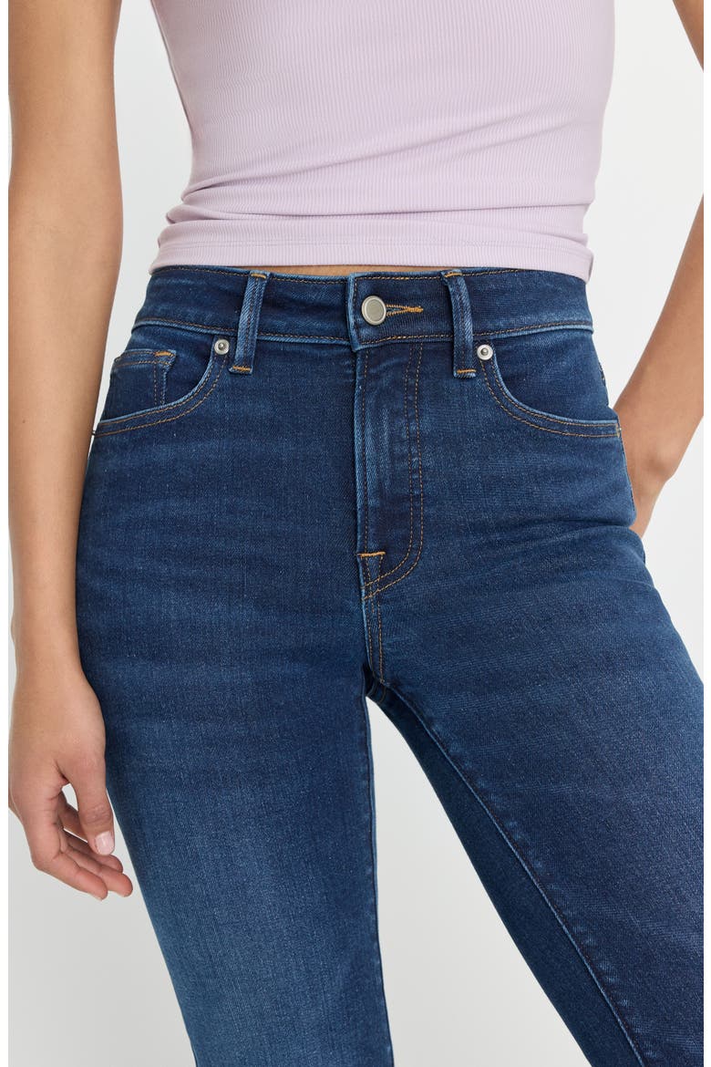 Compression Good Legs Flare Jeans, Alternate, color, INDIGO1229