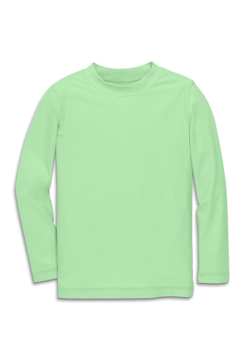 Kids' Long Sleeve Rashguard, Main, color, PEAR