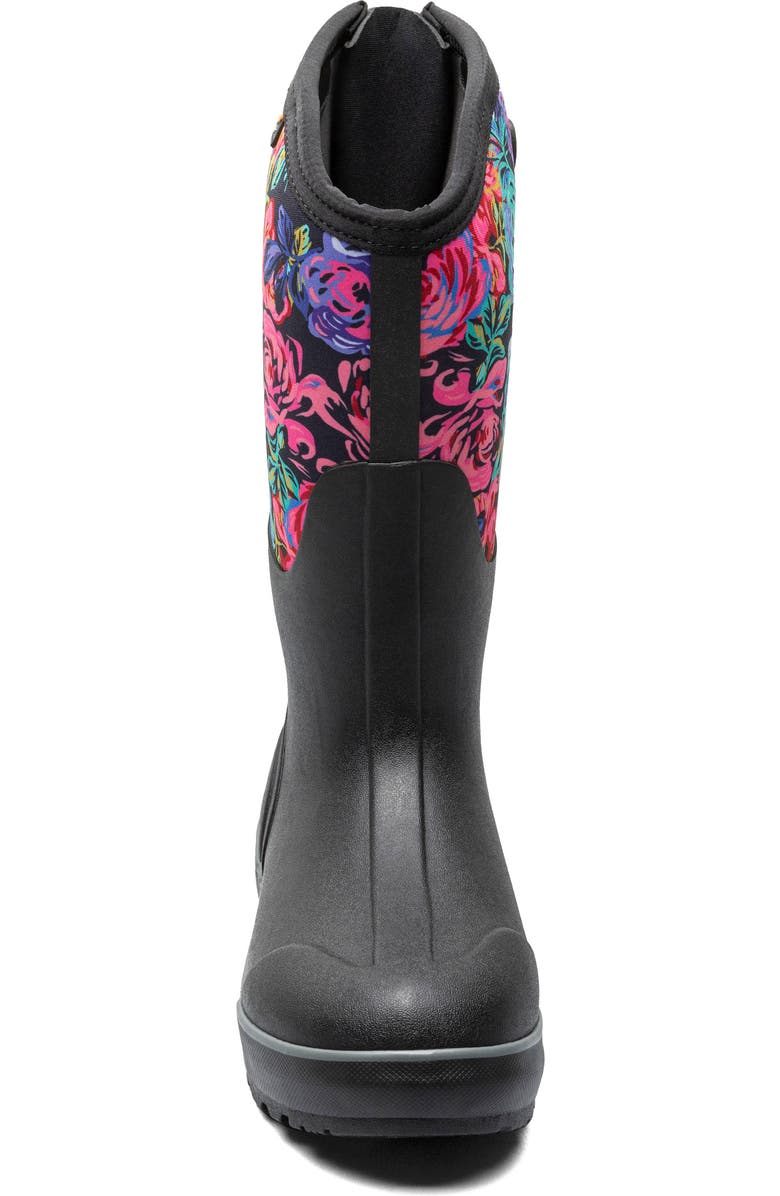 Bogs Classic II Rose Garden Tall Waterproof Insulated Rain Boot, Alternate, color,