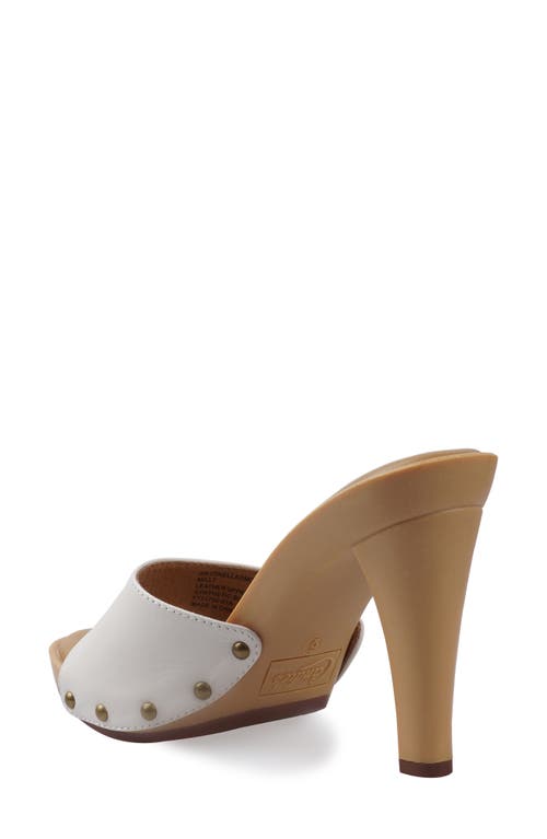 Candies Candie's Antonella Slide Sandal In Milk Leather