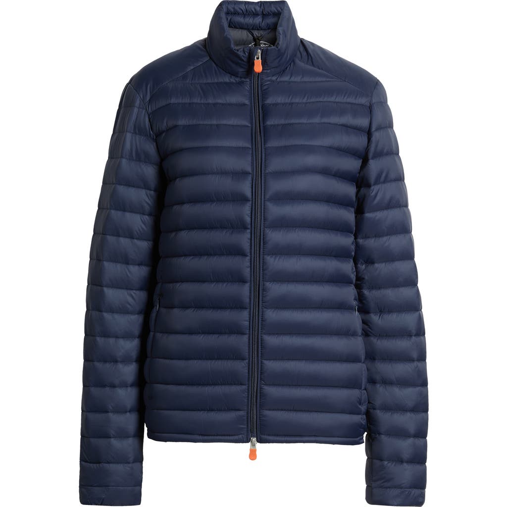 Save The Duck Alexander Quilted Water Repellent Puffer Jacket In Blue