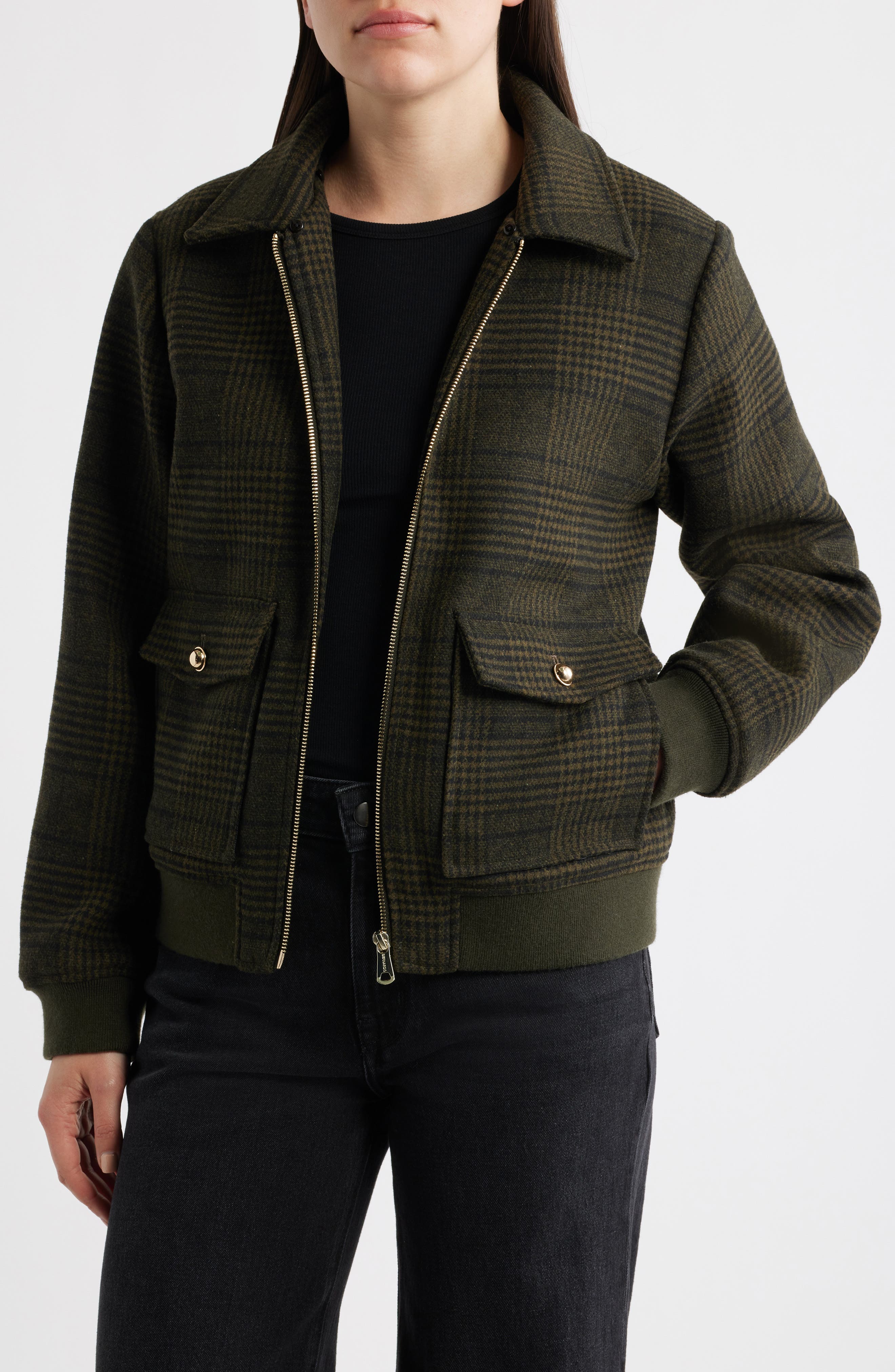 selected GREEN PLAID
