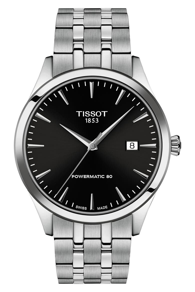Classic Dream Automatic Bracelet Watch, 40mm, Main, color, BLACK