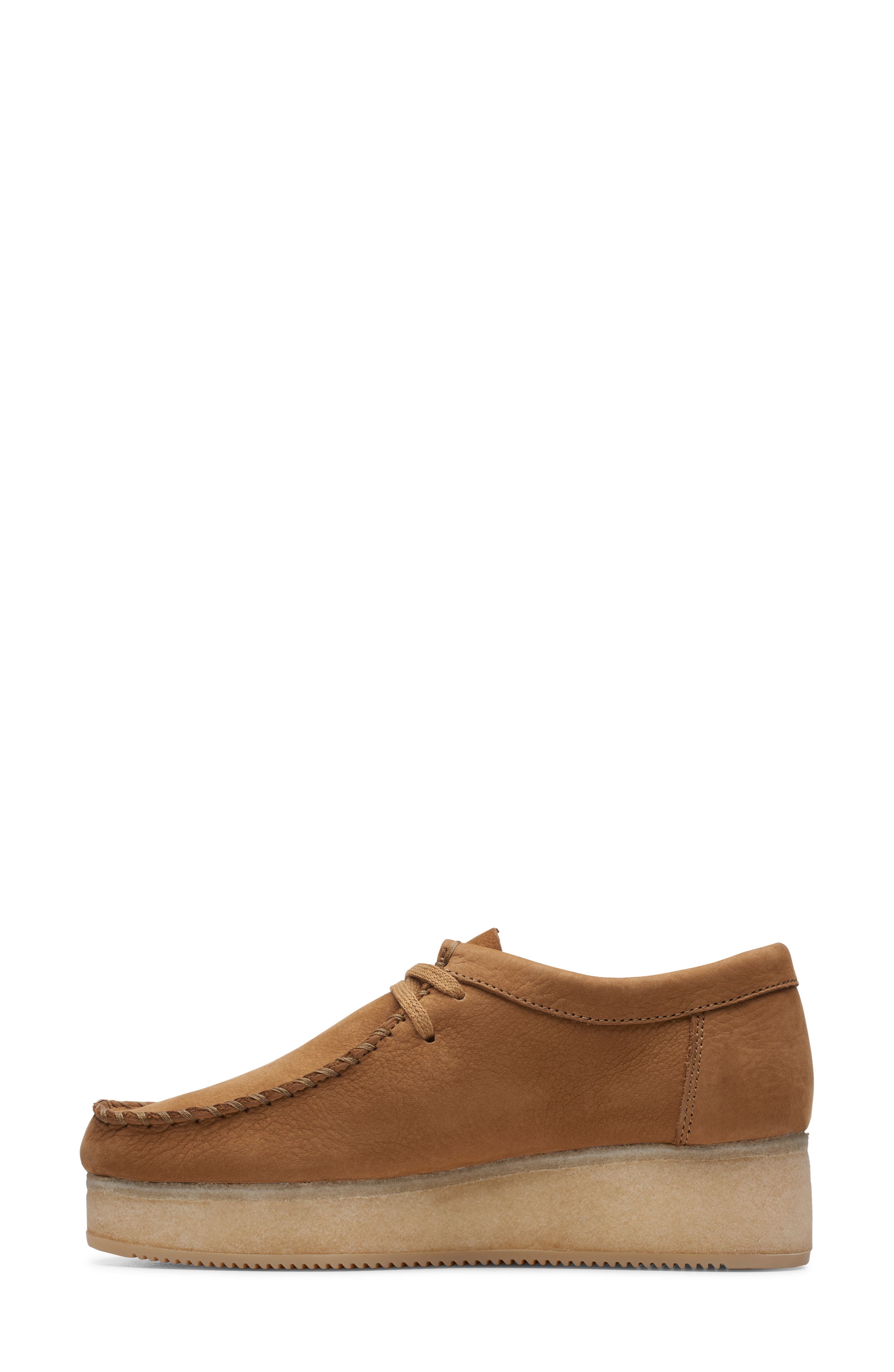 Wallacraft Lo Platform Driving Shoe, Alternate, color, OAK NUBUCK