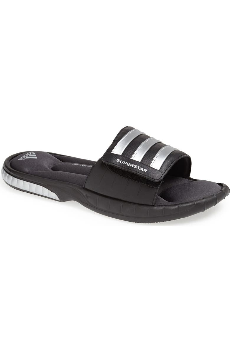 adidas Superstar 3G Slide Sandal, Main, color,