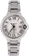 Pre-Owned Cartier Ballon Bleu de Cartier Automatic Watch Stainless Steel 33