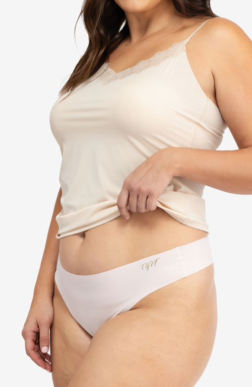 Uwila Warrior Days Of The Week Vip Thong In Rose Quartz