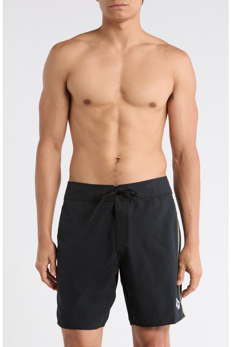 Lawton Board Shorts, Main, color, BLACK