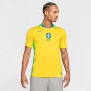Nike Men's Nike Yellow Brazil Women's National Team 2025/26 Home Replica Jersey