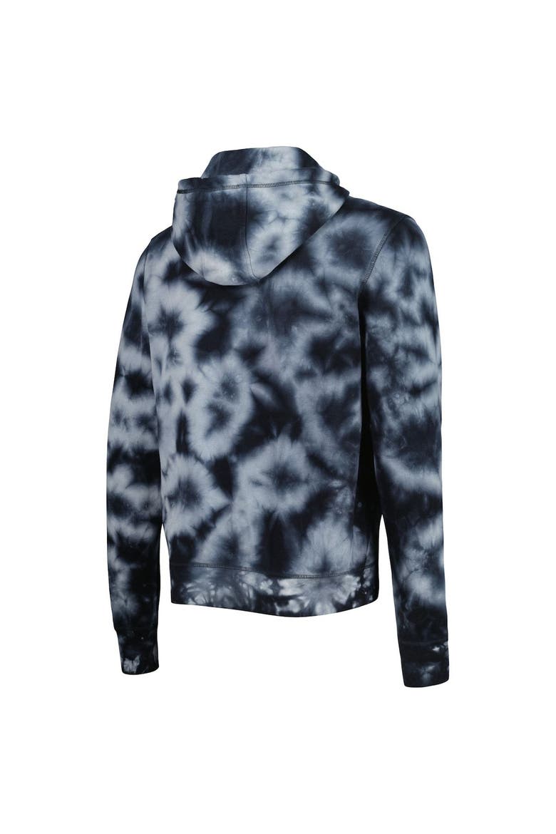 Men's New Era Black Kansas City Chiefs Team Tie-Dye Pullover Hoodie, Alternate, color, Black