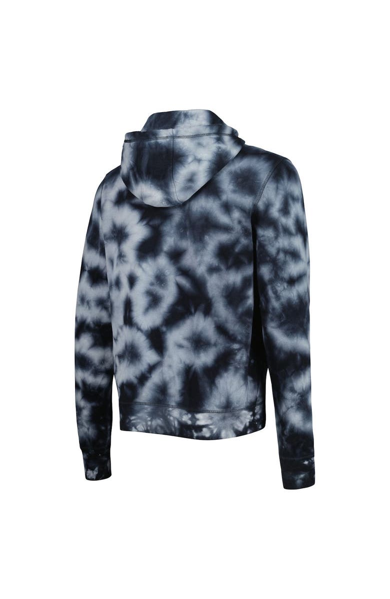 New Era Men's New Era Black Kansas City Chiefs Team Tie-Dye Pullover Hoodie, Alternate, color, Black