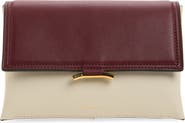 Wandler Ida Trio Colorblock Leather Clutch