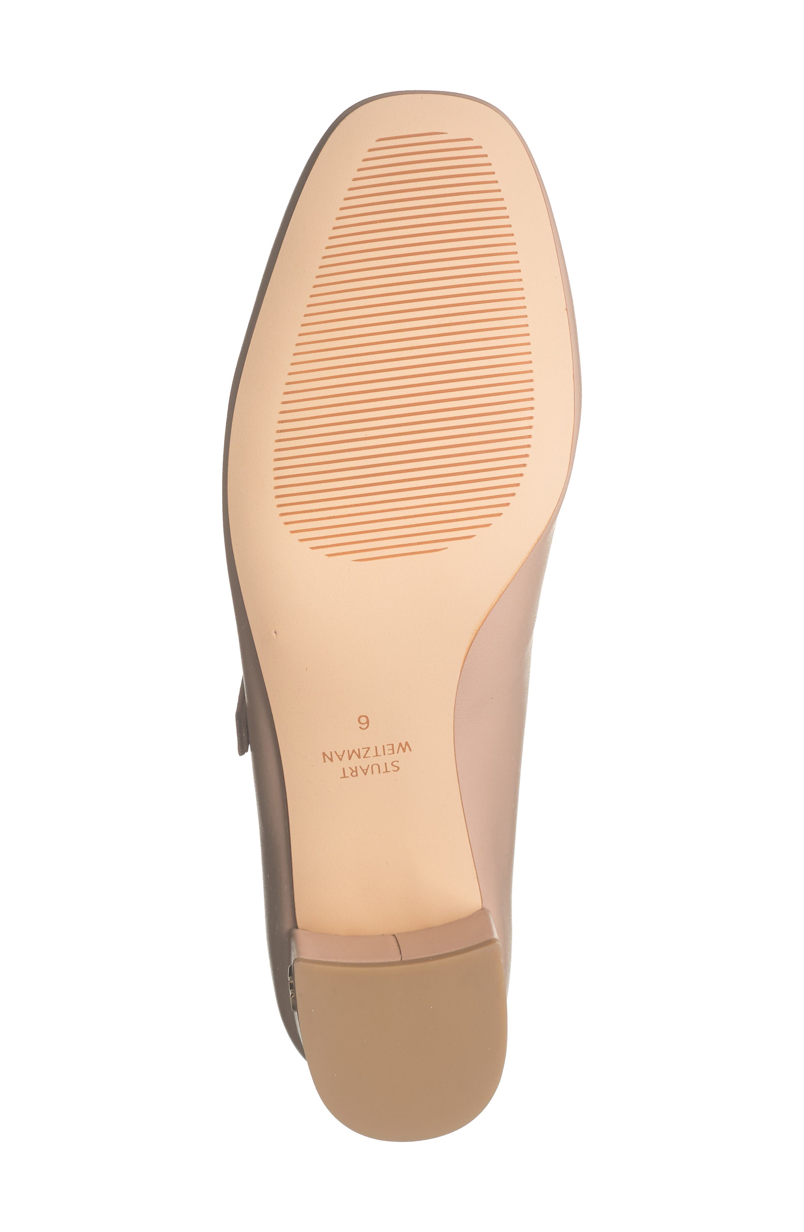 Stuart Weitzman Louise 50 Mary Jane, Alternate, color, Golden Beige