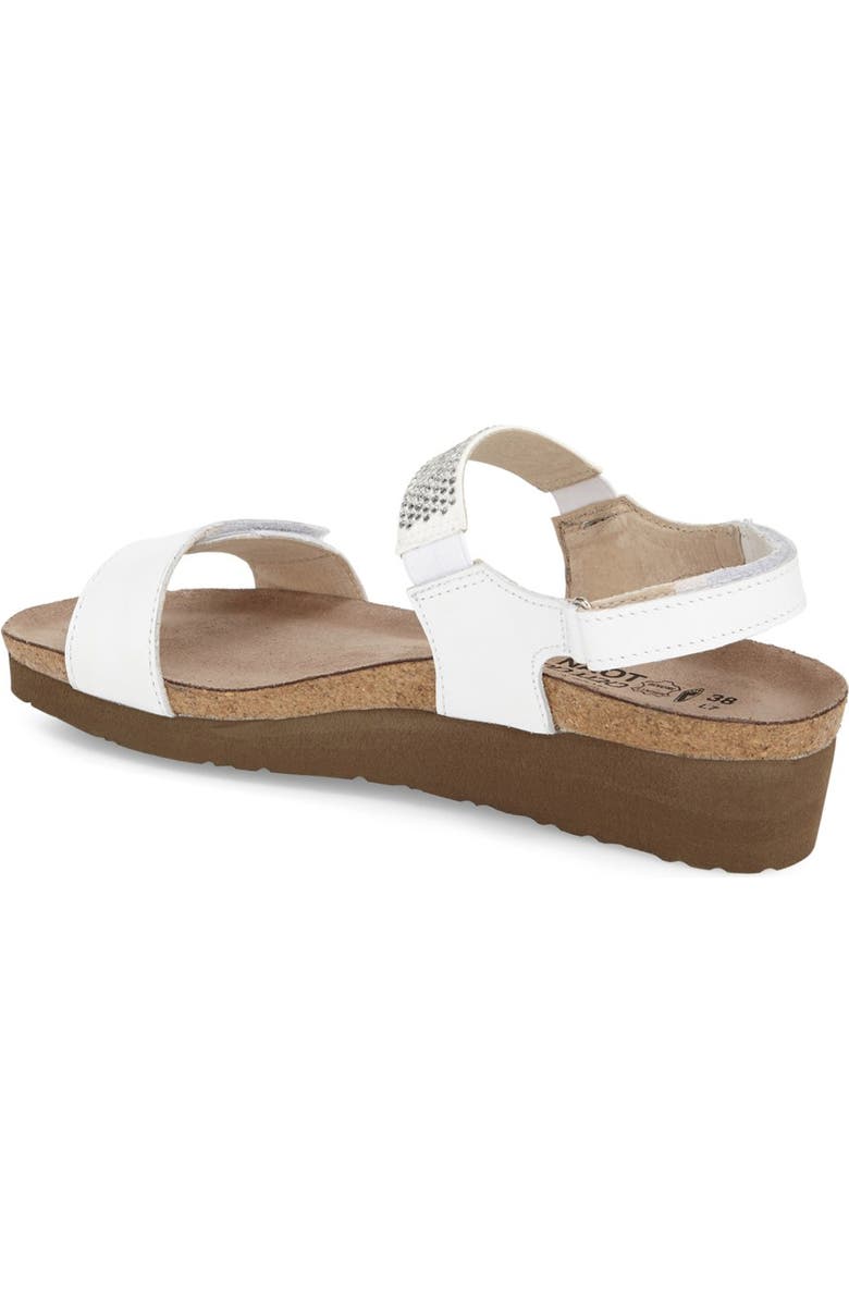 Naot 'Lisa' Crystal Embellished Sandal, Alternate, color,