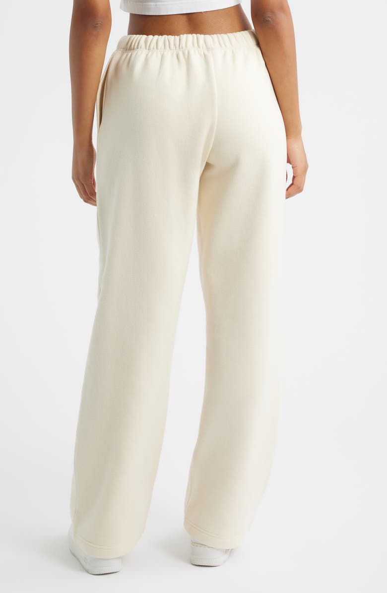 HAPPY CAMP3R Camp3y Teddy Bear Embroidered Graphic Sweatpants, Alternate, color, Cream