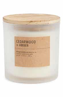 PORTOFINO CANDLES Cedarwood & Amber Jar Candle