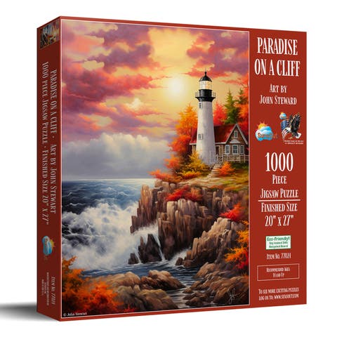 Paradise on the Cliff 1000 piece Jigsaw Puzzle for Adults