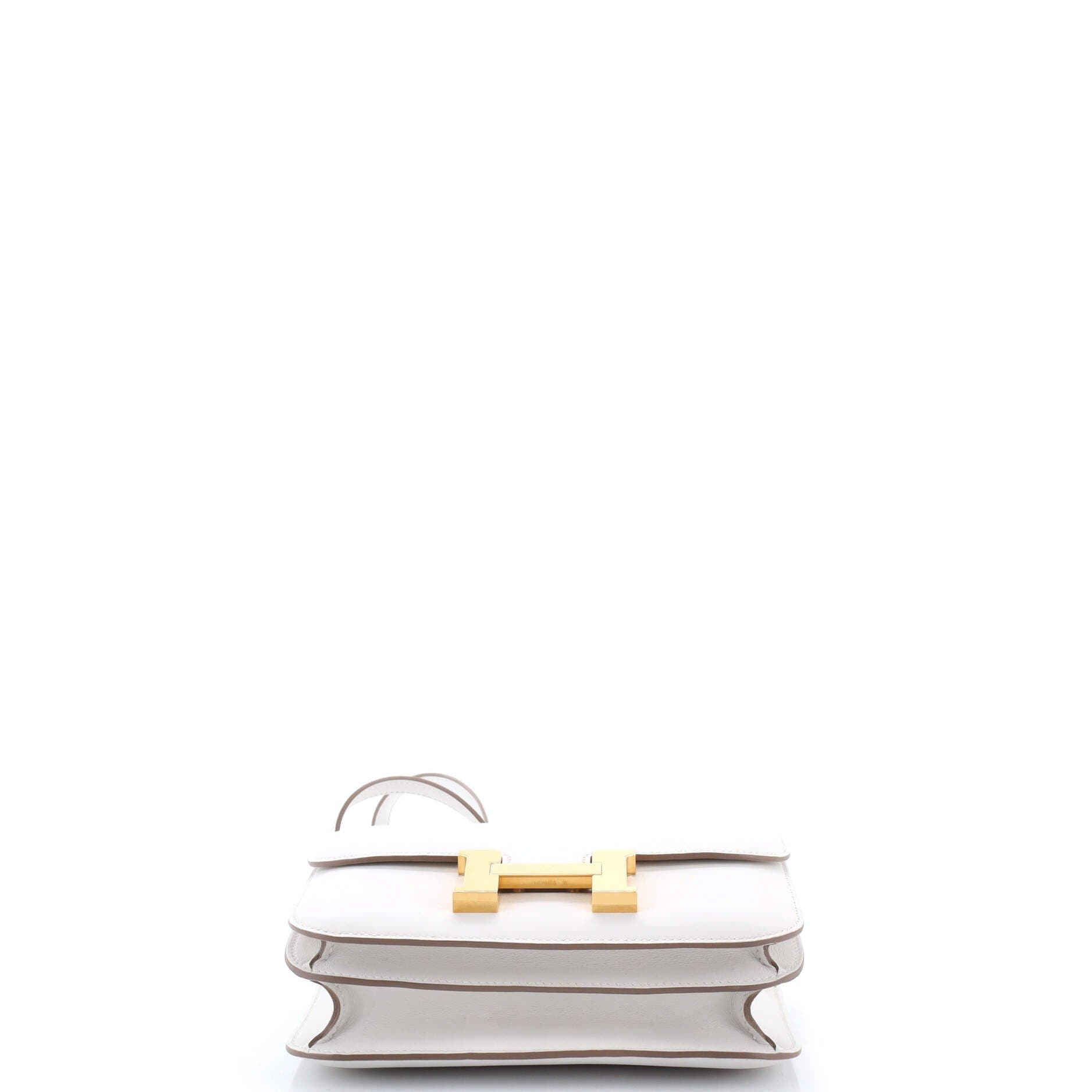 Pre-Owned Hermes Constance NM Bag Swift 18, Alternate, color, Gris Pale