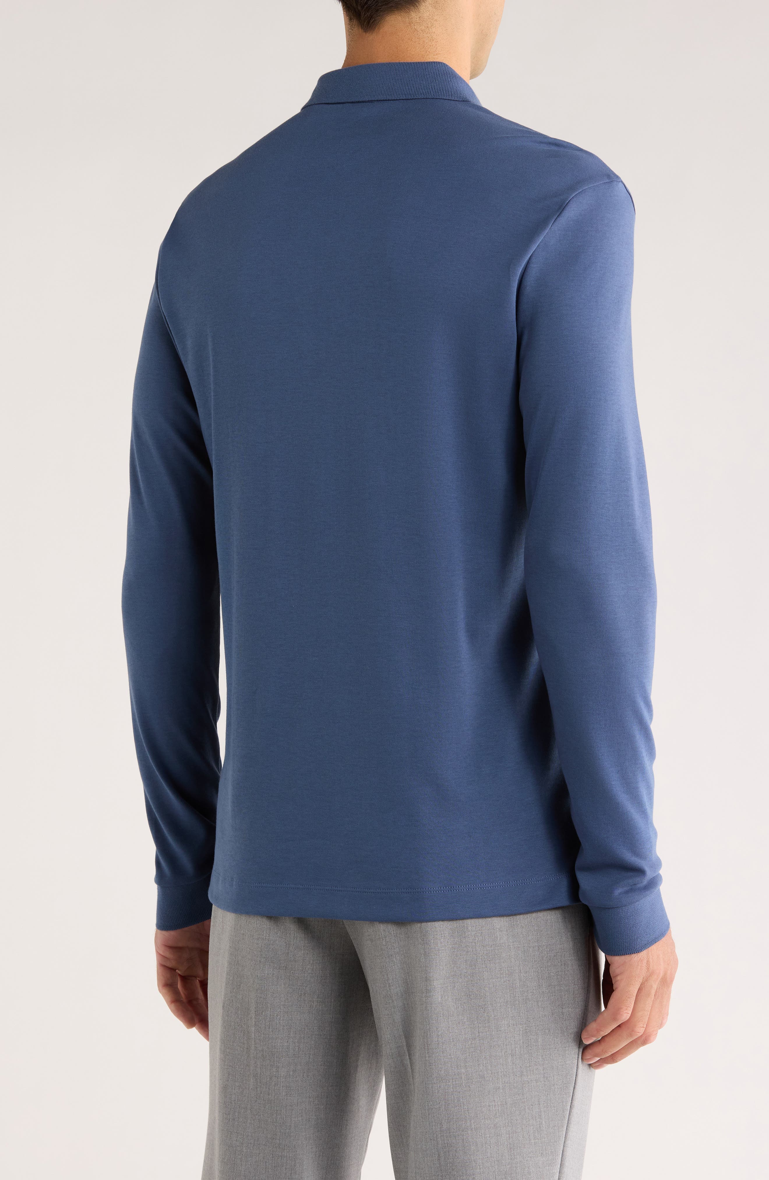 Pado Long Sleeve Cotton Polo - image 2