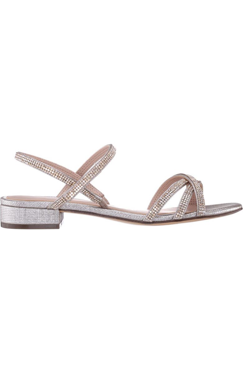 Nina Sonja Slingback Sandal, Alternate, color, Silver