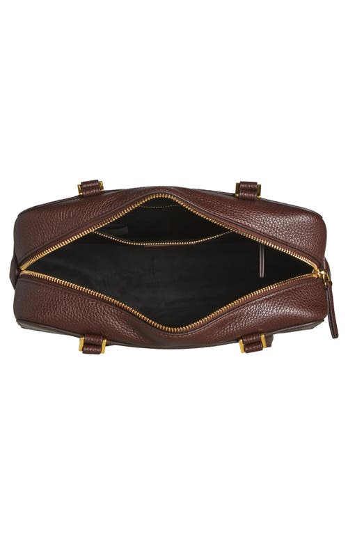 Shop Veronica Beard Boxy Leather Shoulder Bag