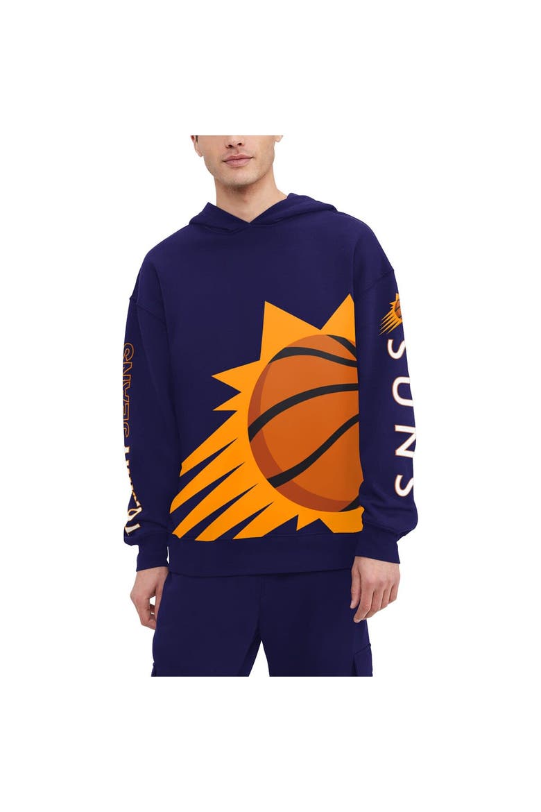 Men's Tommy Jeans Purple Phoenix Suns Kenny Pullover Hoodie, Alternate, color, Purple