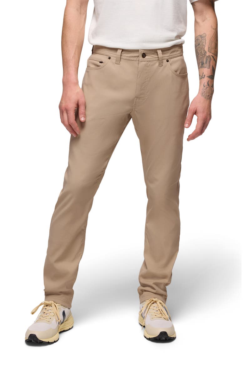 Stretch Zion™ 5-Pocket Tapered Pants, Main, color, SANDBAR