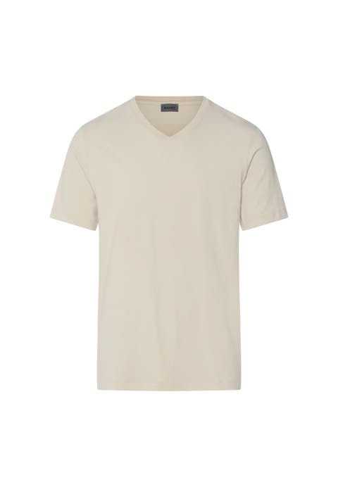 Living Shirts Jersey Cotton V-Neck T-Shirt